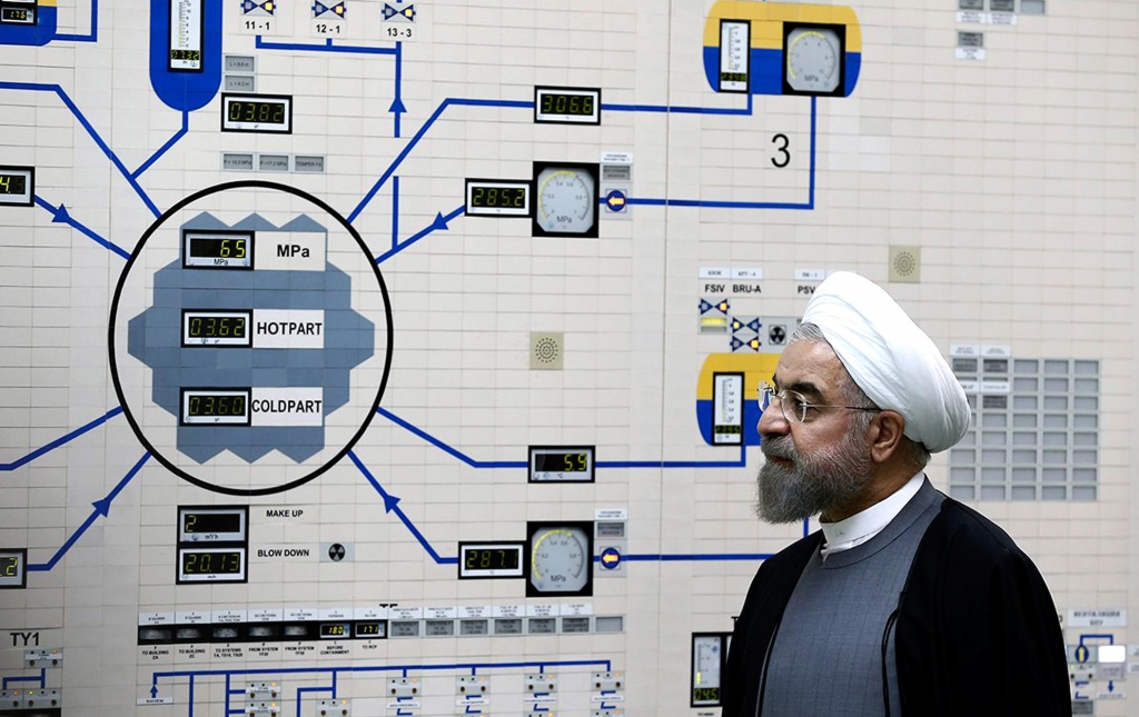 Iran's President Hassan Rouhani visited the Bushehr nuclear power plant in January. Iran has always insisted that its nuclear program is for civilian purposes. But a new report by the International Atomic Energy Agency says that Iran had a nuclear