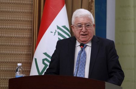 UK-MIDEAST-CRISIS-IRAQ-TURKEY:Iraqi president says Turkish deployment violates international law