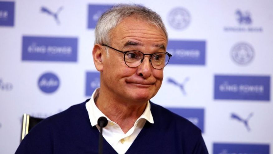 LEICESTER ENGLAND- DECEMBER 22 Claudio Ranieri during the Leicester City press conference at King Power Stadium on December 22nd, 2015 in Leicester United Kingdom