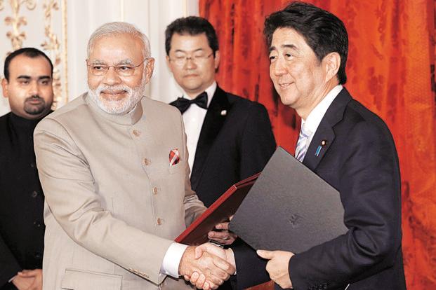 Narendra Modi and Japan PM Shinzo Abe