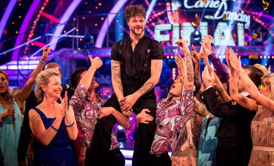 Jay McGuiness who along with his partner Aliona Vilani were the winners of Strictly Come Dancing