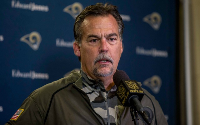 Jeff Fisher isn't worried about losing his job