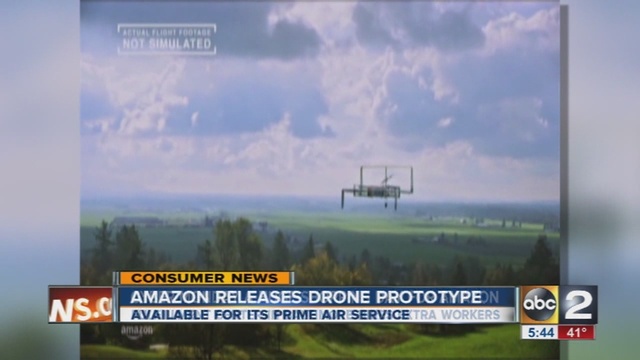 Jeremy Clarkson unveils Amazon drone