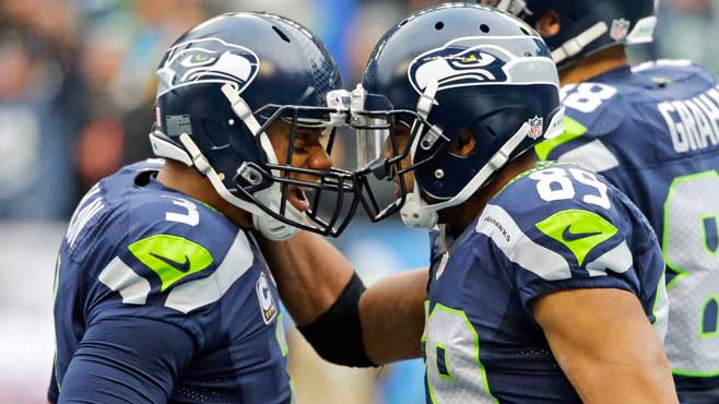 Wilson's 5 TDs lead Seattle past Pittsburgh 39-30