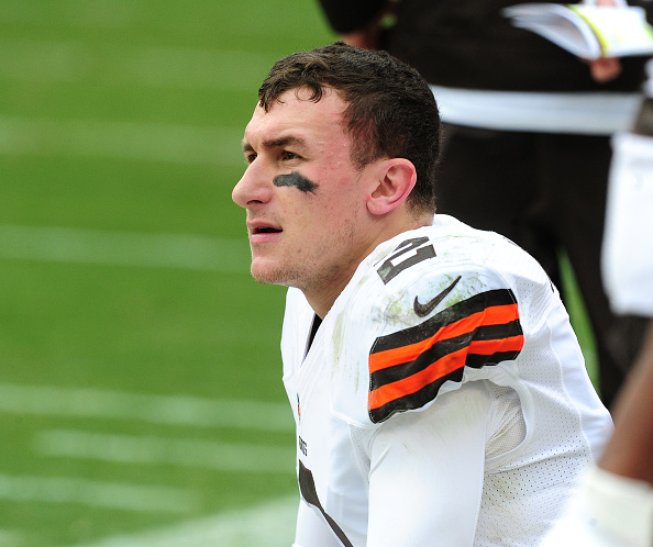 Cleveland Browns quarterback Johnny Manziel