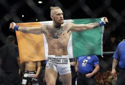 McGregor shows respect to Aldo in staredown; Dana White surprised