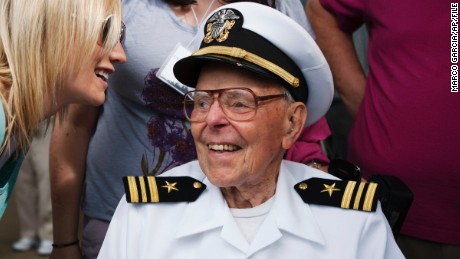 Joseph Langdell attended the 2011 Pearl Harbor memorial ceremony