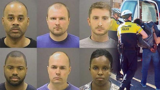 A total of six police officers have been charged with multiple counts including second-degree murder and involuntary manslaughter in connection with the killing of African American Freddie Gray who died of severe spinal injuries on April 19 a week after