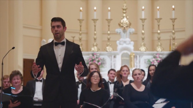 Baltimore Ravens Kicker Justin Tucker Wows Christmas Charity Concert with'Ave Maria