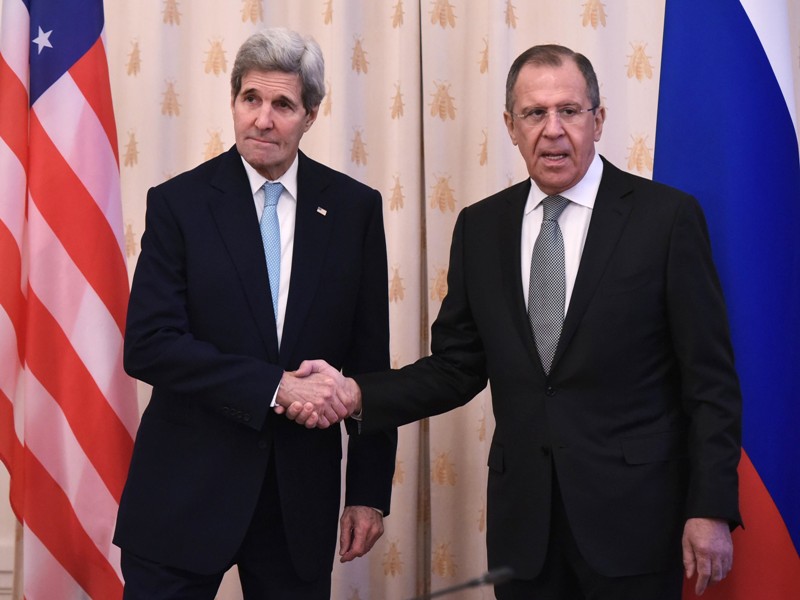 Kerry calls for common ground with Russia on Syria, Ukraine