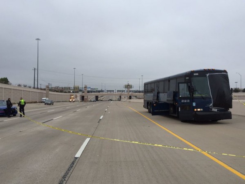 One Dead in Greyhound Bus Crash in Arlington