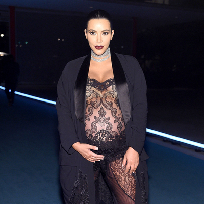 Kim Kardashian Is Eating Her Placenta After Giving Birth to Saint West