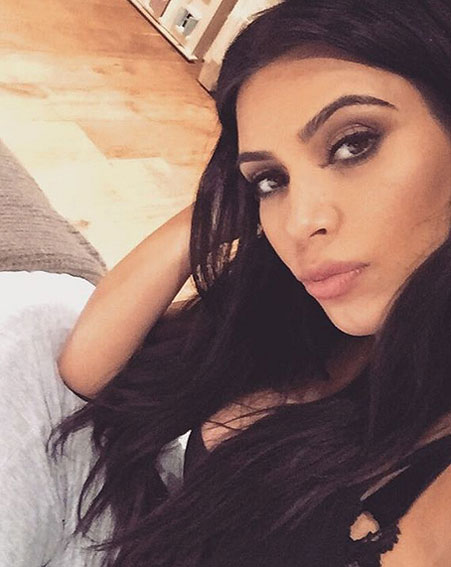 Kim Kardashian admitted she's ready to give birth to her son now