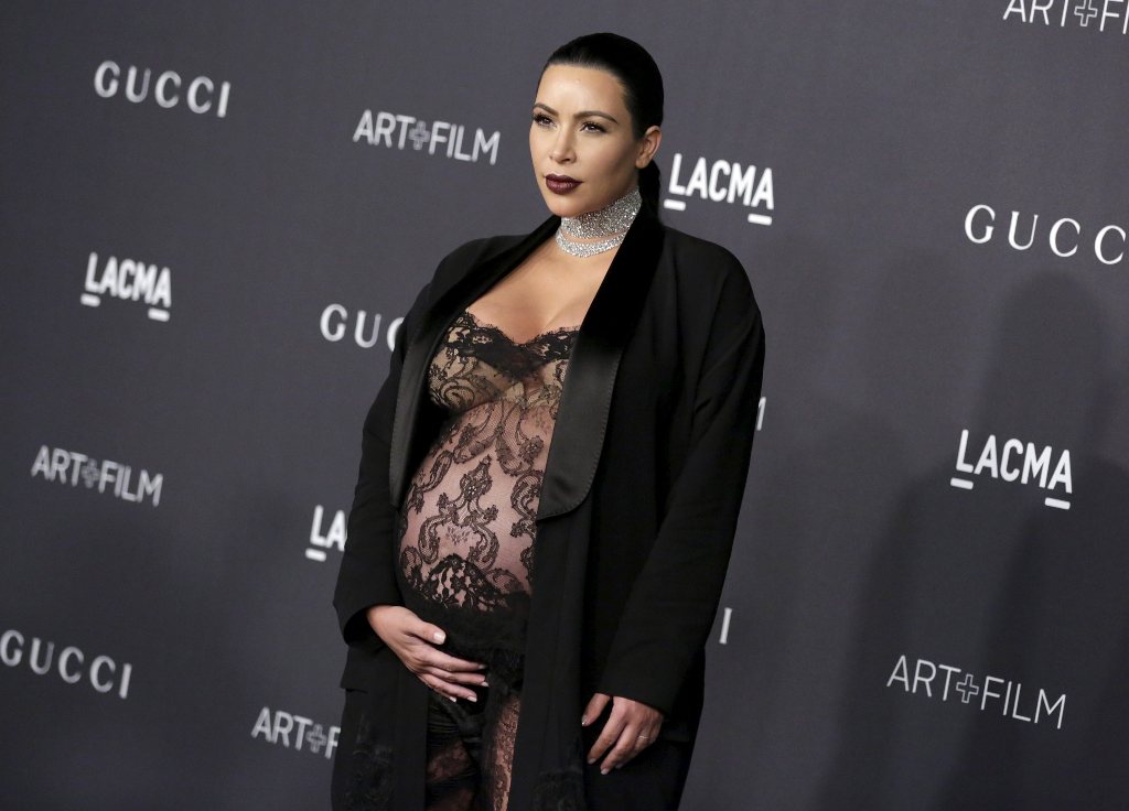 Kim Kardashian attends the LACMA Art + Film Gala in Los Angeles California last month. Kardashian has