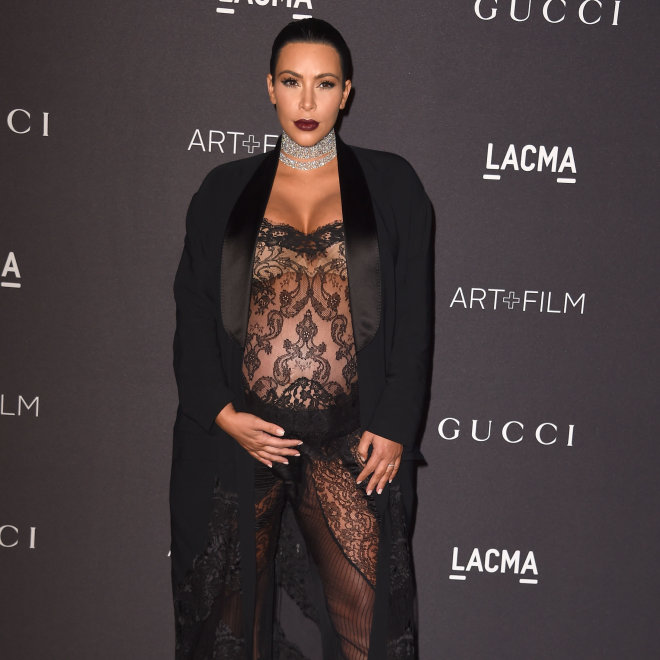 Kim Kardashian's Maternity Style Round 2