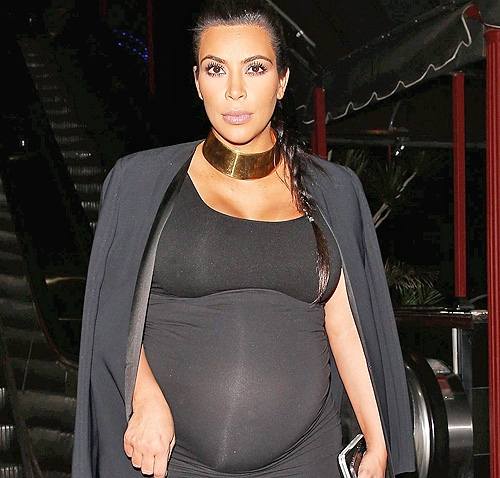 Kim Kardashian Is Eating Her Placenta (PHOTO)