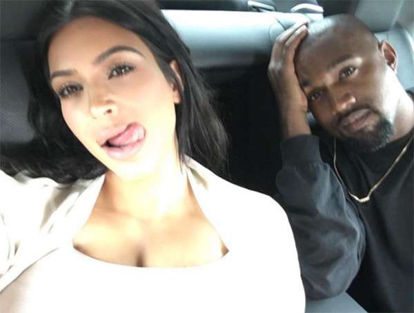 Kim Kardashian Kanye West reveal baby boy's name