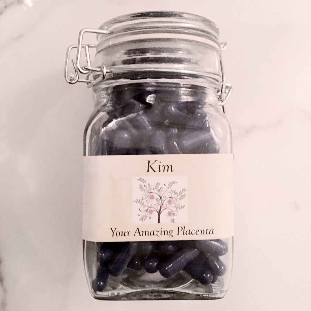 Kim's 'amazing&#x27 placenta pills