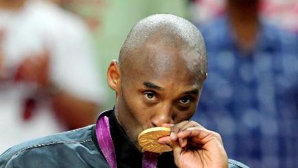 Kobe Bryant helped the USA to Olympic gold in 2008 and 2012