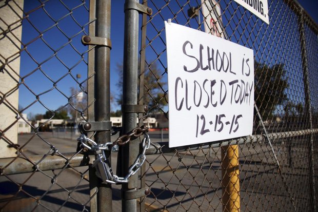 LA schools go back after email threat