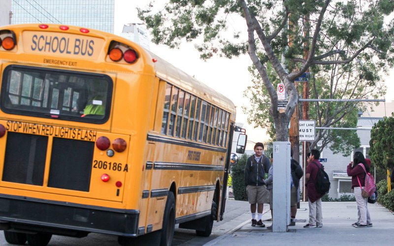 Responding to a threat emailed to school board members all Los Angeles Unified School District campuses were closed on December 15 and authorities conducted an exhaus