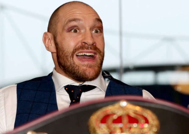 Boxer Tyson Fury