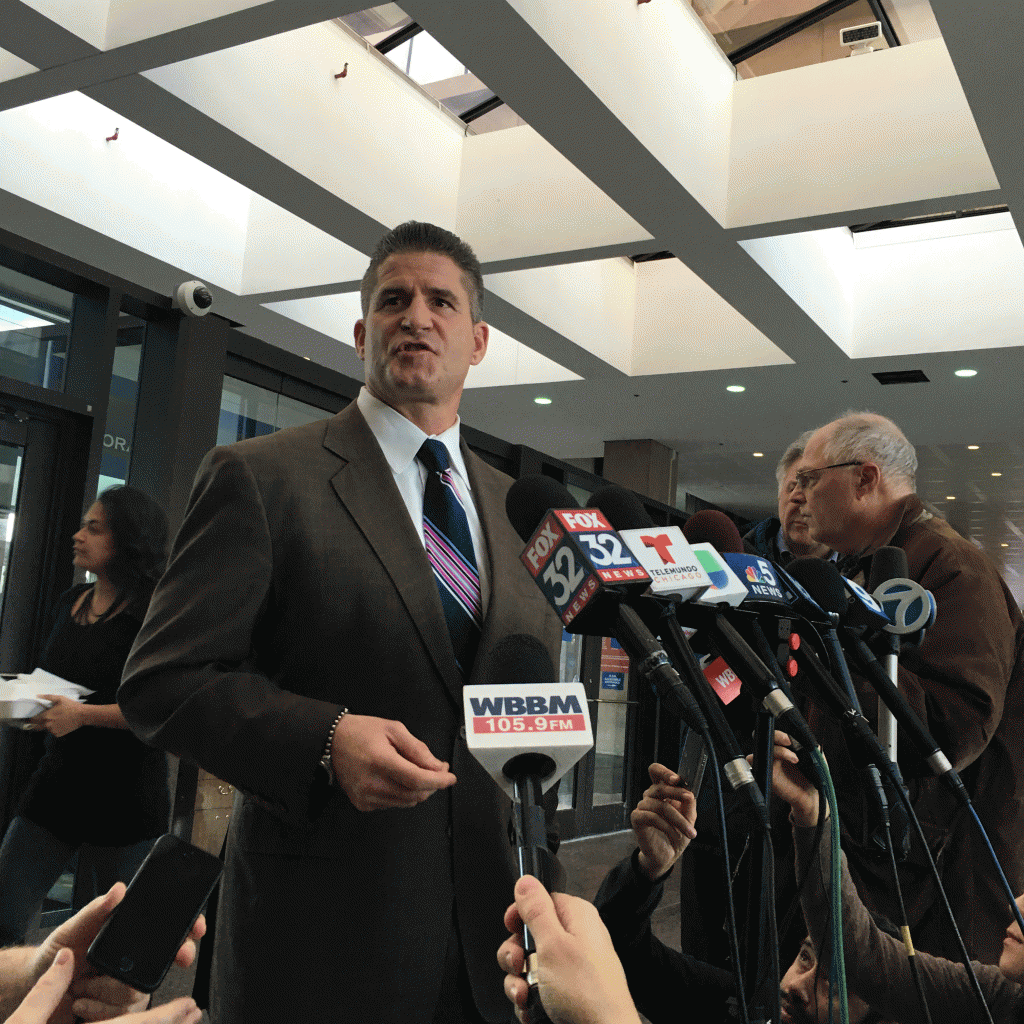 Defense attorney Daniel Herbert says he may consider asking for a change of venue for his client Chicago Police Officer Jason Van Dyke | Rummana Hussain  For Sun-Times