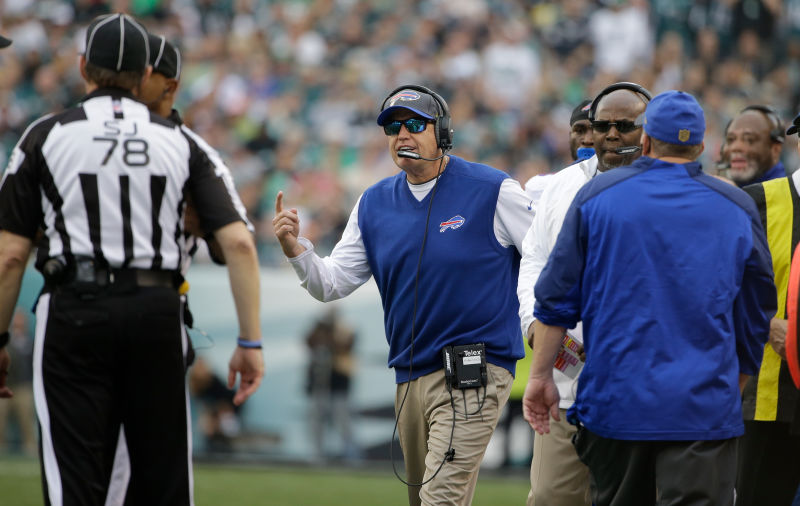 Bills Coaches Confront Officials Call Them'A Disgrace To The NFL