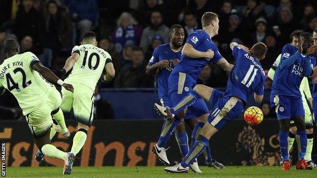 Leicester fans received a belated Christmas present ahead of Man City match-up