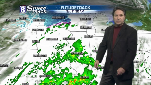 Light rain develops for post Christmas shoppers