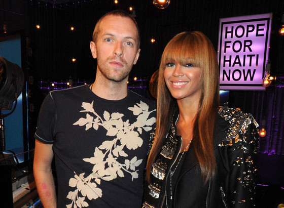 Chris Martin Beyonce,Telethon