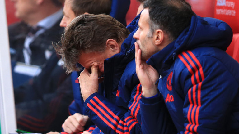 Louis Van Gaal is on the verge of leaving Manchester United after losing the support of players and fans according to Charlie Wyett of The Sun
