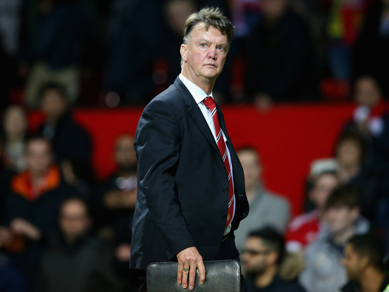 Louis van Gaal Under pressure after another defeat