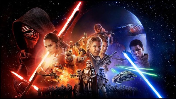 Poster for 'Star Wars The Force Awakens.&#039