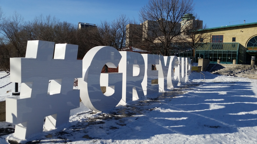 Just days before the Grey Cup the CFL announced a new logo and slogan. Winnipeg Nov. 27 2015