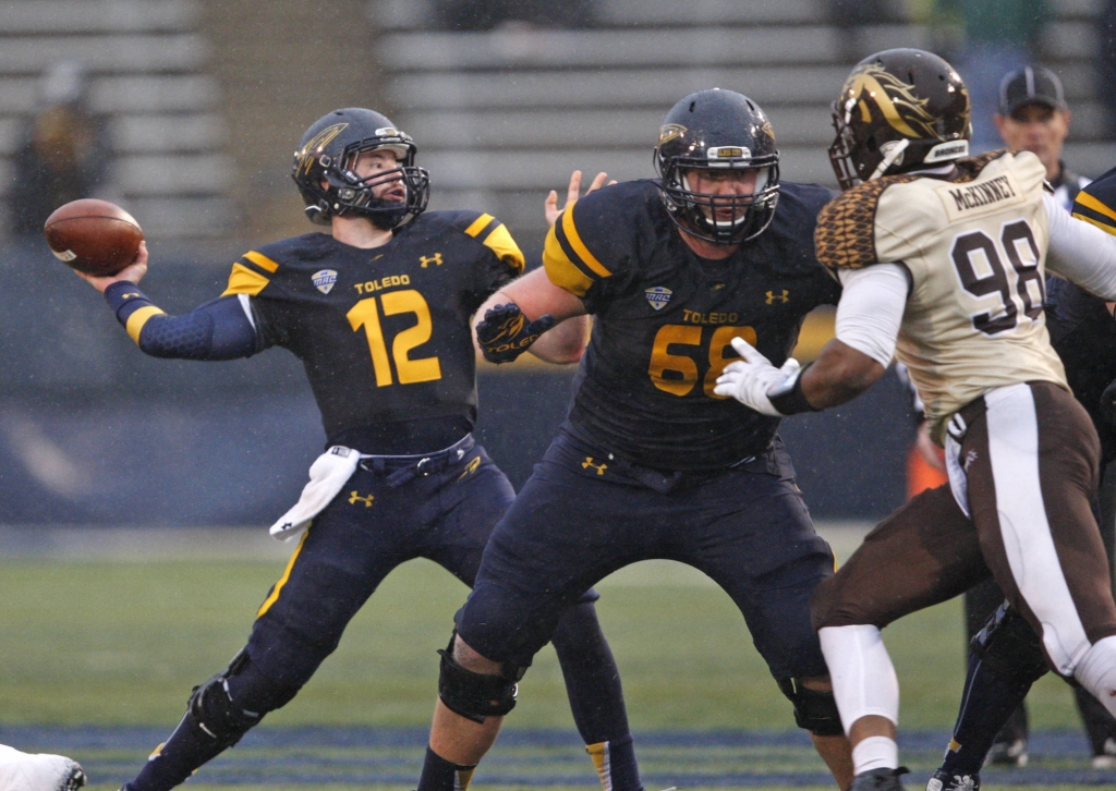 MACtion mainstays Phillip Ely and Toledo are no strangers to Tuesday night primetime		Raj Mehta-USA TODAY Sports