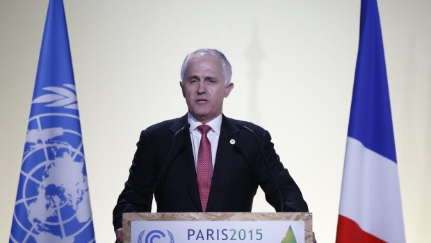 Australia's PM Malcolm Turnbull told world leaders the government would double the current $100-million-a-year investment in clean technology at the COP21 United Nations Climate Change Conference near Paris on Monday