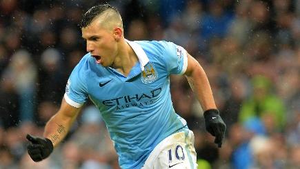 Manchester City's Sergio Aguero could be back in action in Monday's match at Arsenal