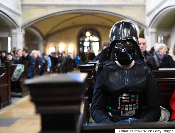 Berlin church celebrates 'Star Wars' service