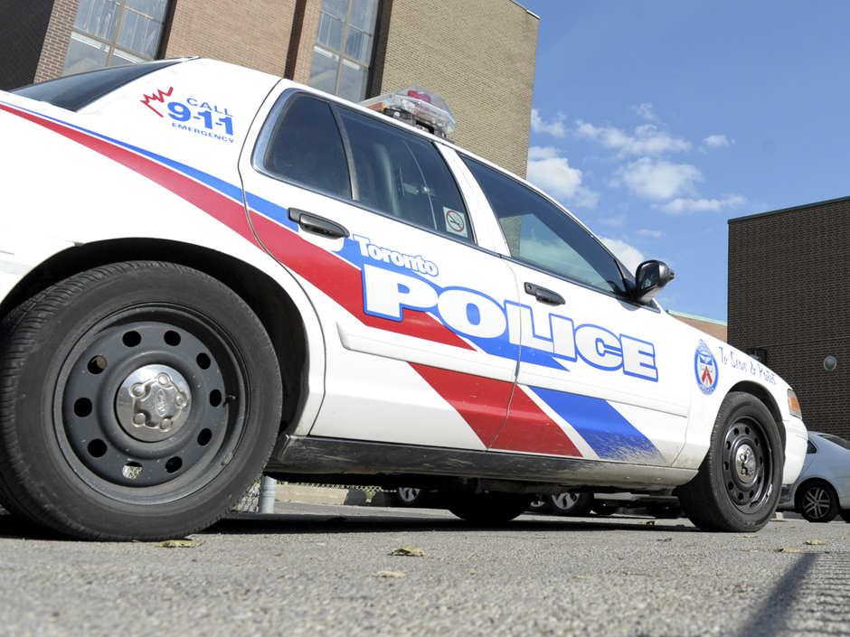 A Toronto Police cruiser