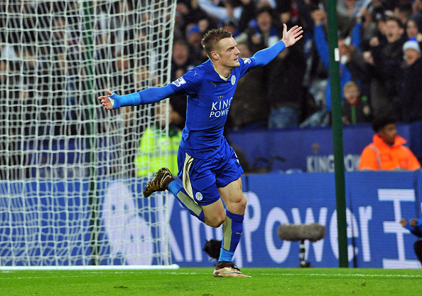 Jamie Vardy of Leicester City