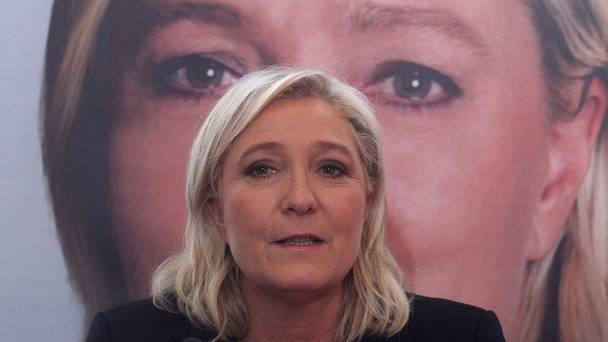 Marine Le Pen says the rise of her party is due to a'people's revolt against the'political elite