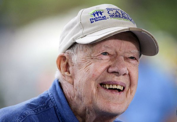 President Jimmy Carter is shown in this file