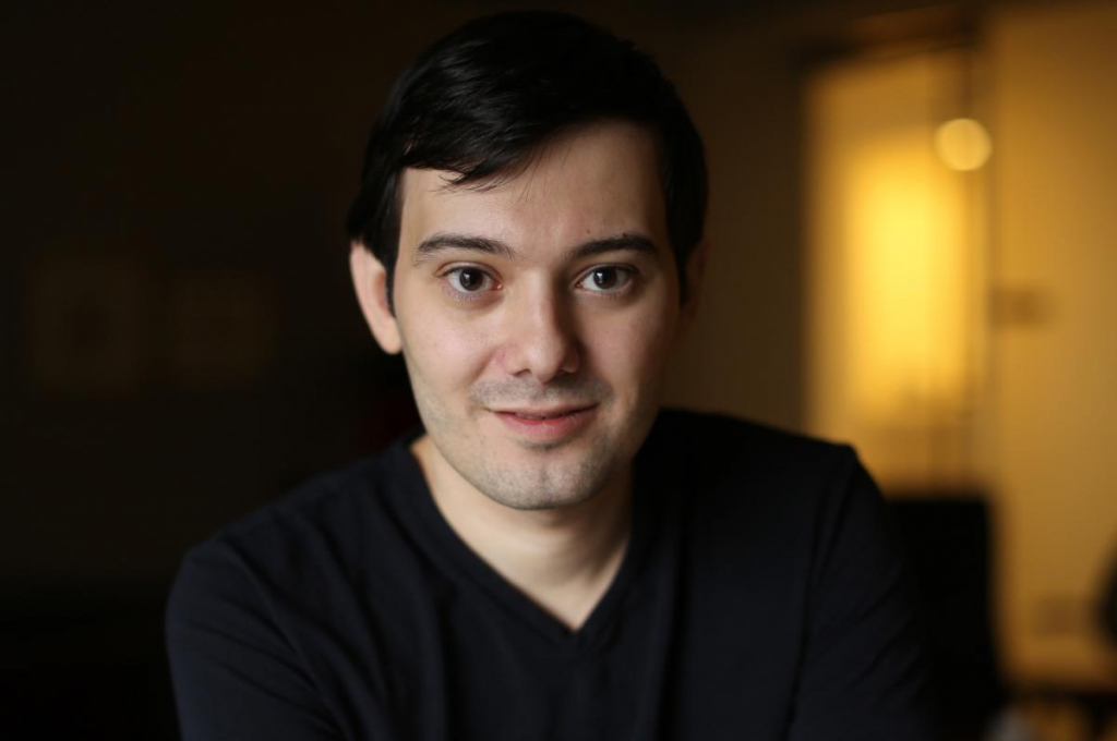 Martin Shkreli the founder and chief executive of Turing Pharmaceuticals is stepping down.  RICHARD PERRY NYT