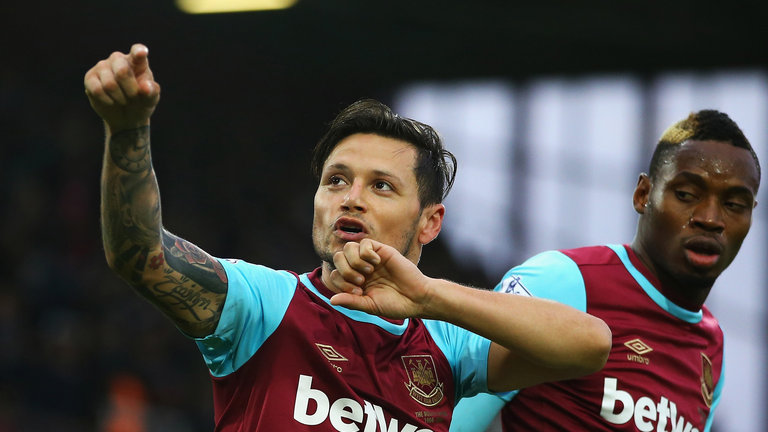 Mauro Zarate scored a fine free-kick against West Brom last weekend