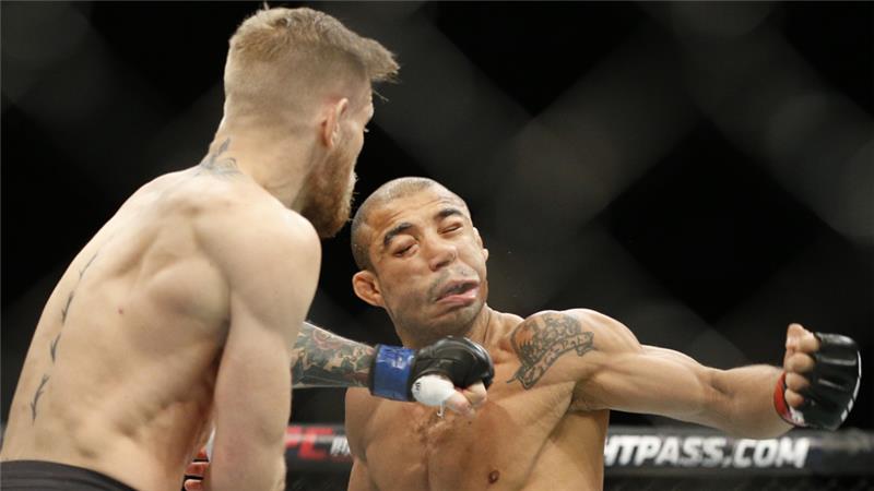 McGregor goaded Aldo throughout the promotion of their fight but backed up every word he said