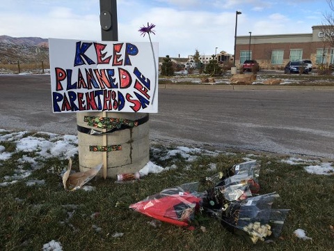 Memorial for victims of shooting at Planned Parenthood in Colorado Springs