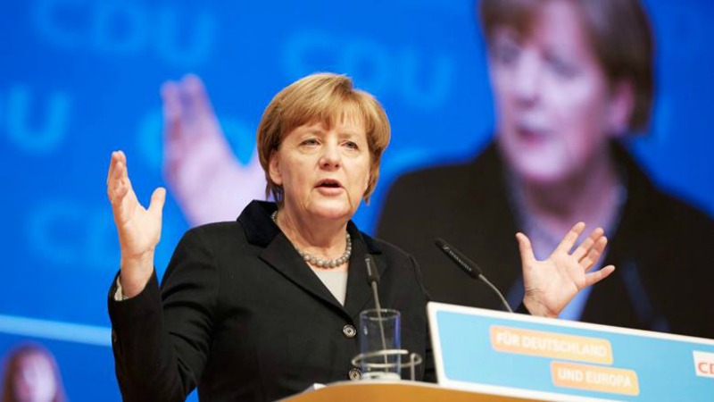 Merkel'Even a strong country like Germany is on the long term is overstrained by such a large number of refugees