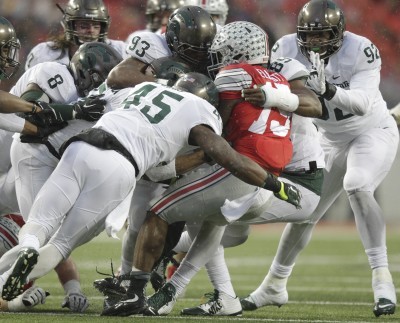 Michigan State showed its grit in a win at Ohio State helping propel it to Saturday’s Big Ten championship