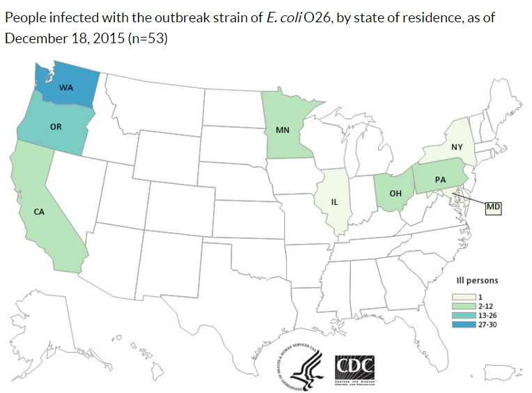 Chipotle tied to another E. coli outbreak across three states, says CDC